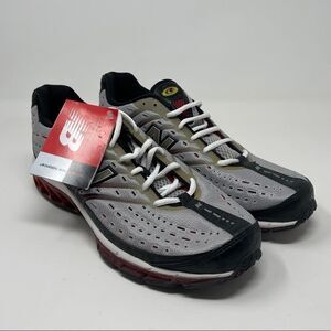 NWT New Balance 8507 MR8507BS Silver Gray Blue Zip Running Shoes Men's Size 11 D
